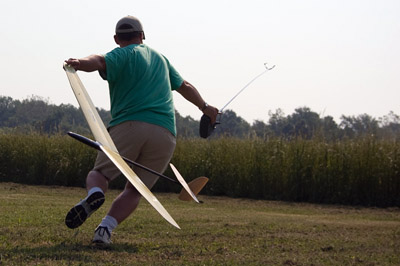 Ryan Thompson, Discus-launching at PoleCat Aero's Pole Cat Challenge